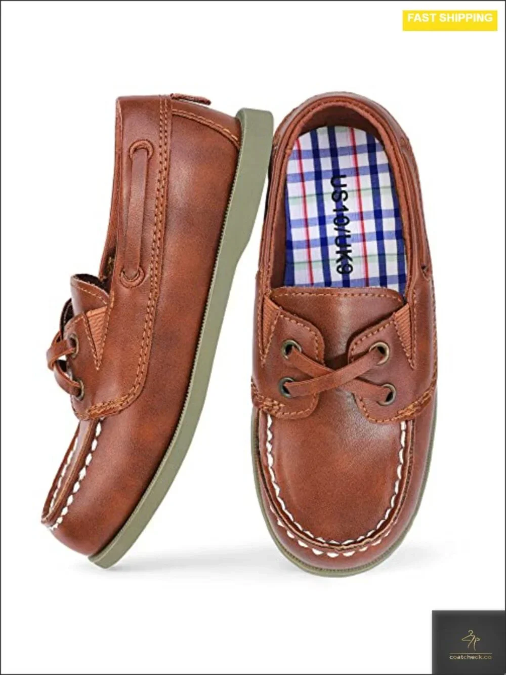 Boys Loafers Memory Foam Cushioned Slip On Dress Shoes Toddler Little Big Kid